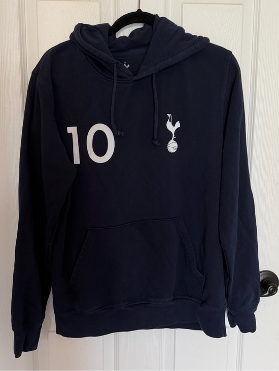 Tottenham Hotspur Other - Tottenham Hotspur Navy Pullover Hoodie Kane Soccer #10 Large
